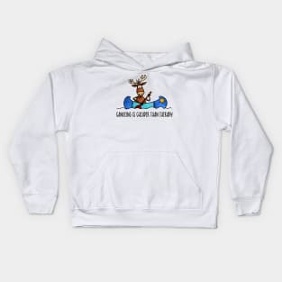 Canoeing is Cheaper than Therapy Kids Hoodie